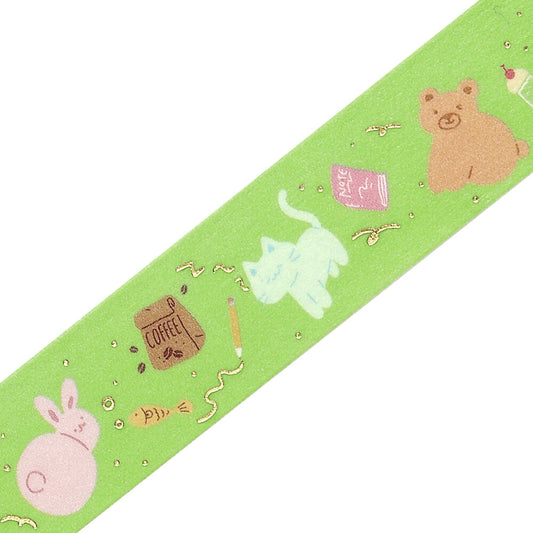 BGM Washi Tape - Life Series - Animal Carnival
