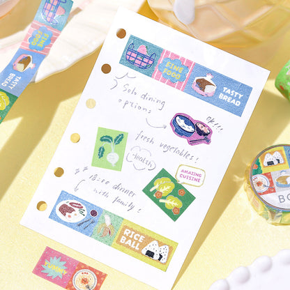 BGM Washi Tape - Pop Food