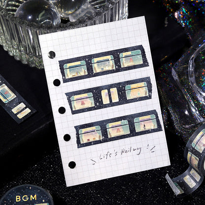 BGM Washi Tape - Sleeper Train Among the Stars