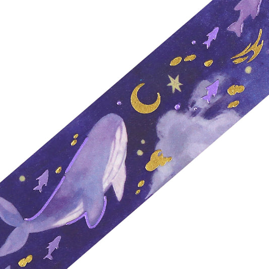 BGM Washi Tape - Illustrated Sky Vol. 2 - Yonagi (Calm Evening)