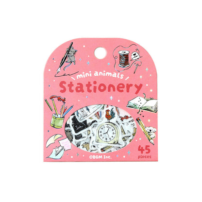 BGM Flake Stickers - Mini Animals - Stationery
