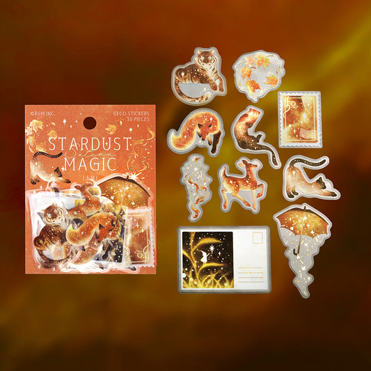 BGM Clear Seal Stickers - Stardust Magic Vol 2 - Saturn
