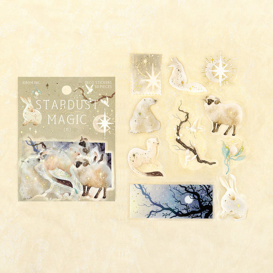 BGM Clear Seal Stickers - Stardust Magic Vol 2 - Moon