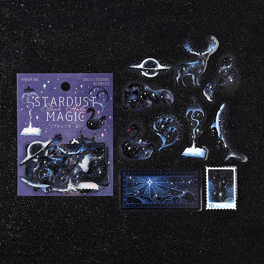 BGM Clear Seal Stickers - Stardust Magic Vol 2 - Black Hole
