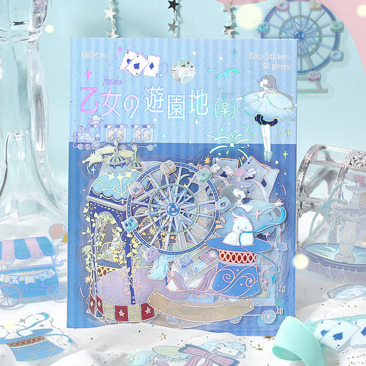 BGM - Clear Stickers - Maiden's Amusement Park - Enjoy