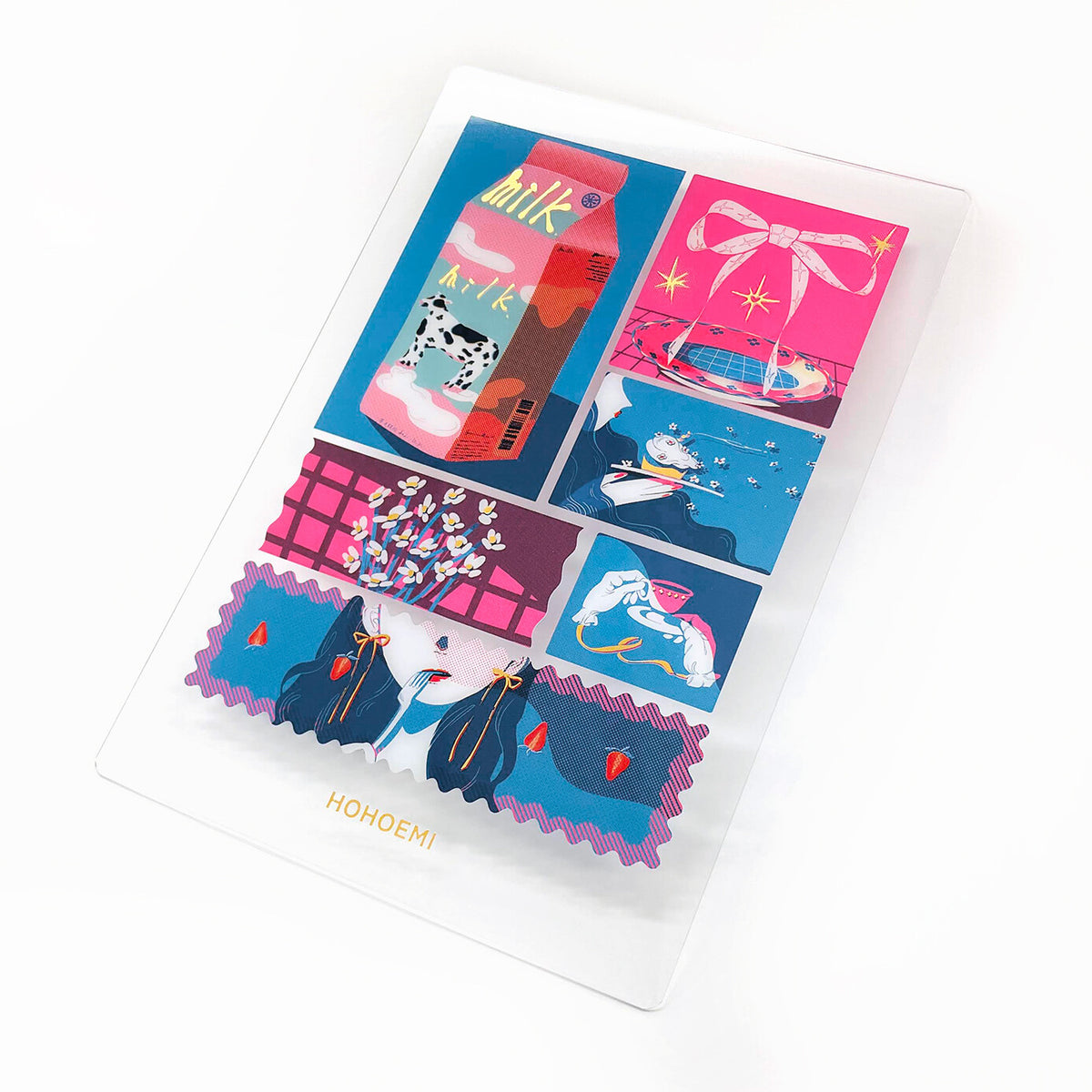 CREATORS CIRCUS x Hohoemi - Clear Postcard - A Quiet Party