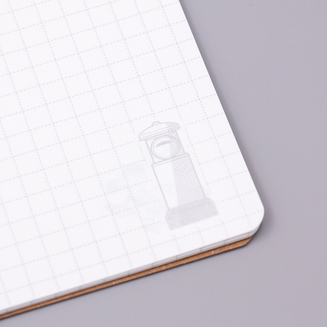 Rokkaku x OB1 - Foil-Stamped B6 Spiral Notebook - Retro Post Office