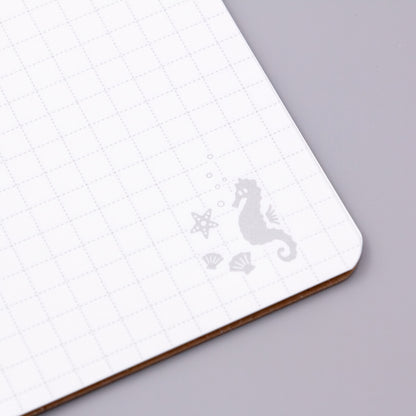 Rokkaku x OB1 - Foil-Stamped B6 Spiral Notebook - Mermaid Pharmaceutical