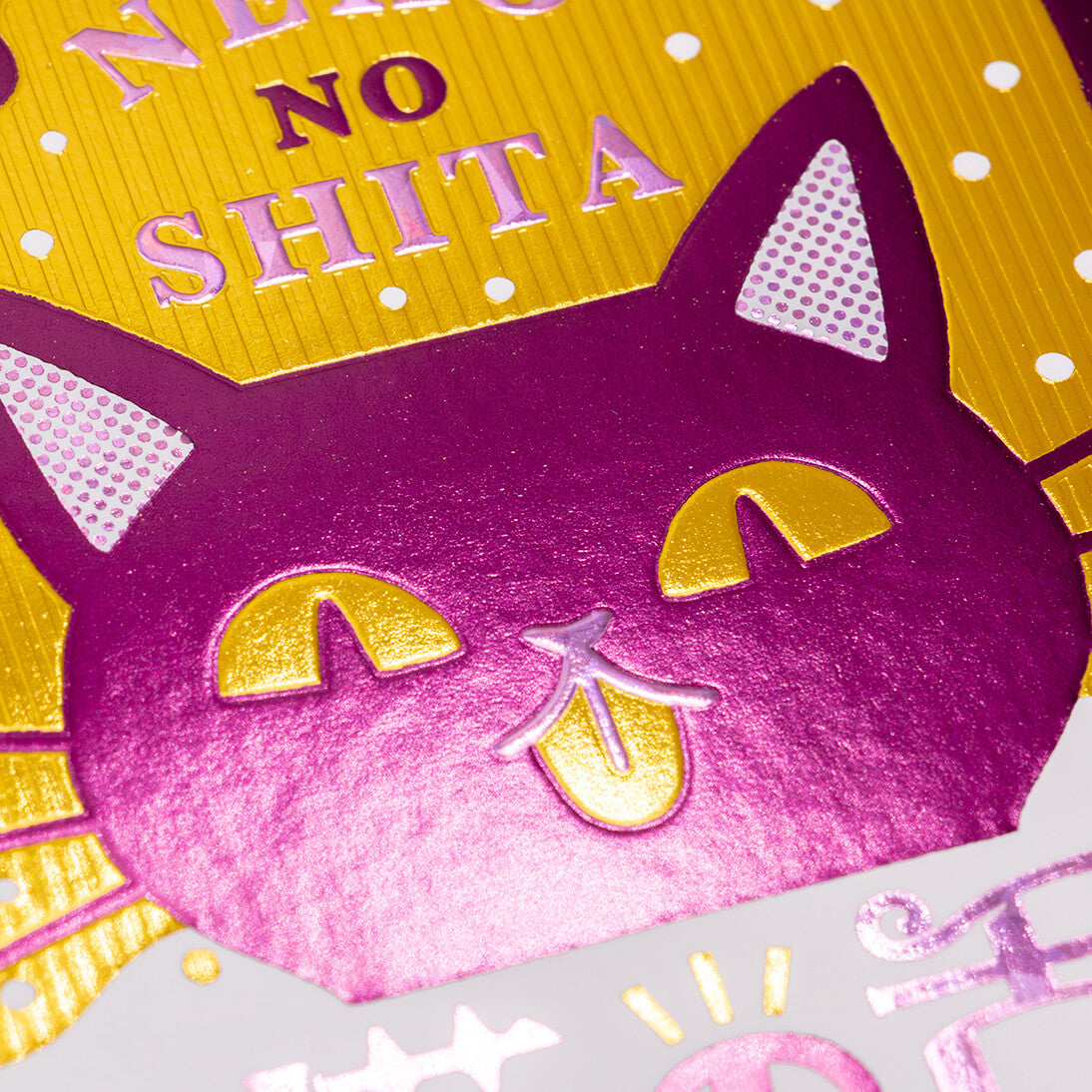Rokkaku x OB1 - Foil-Stamped B6 Spiral Notebook - Cat's Tongue Cafe
