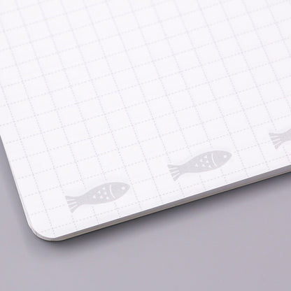 Rokkaku x OB1 - Foil-Stamped B6 Spiral Notebook - Cat's Tongue Cafe