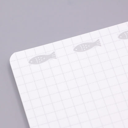 Rokkaku x OB1 - Foil-Stamped B6 Spiral Notebook - Cat's Tongue Cafe