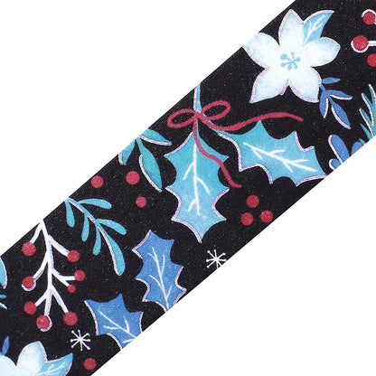 BGM - 20mm Washi Tape - Christmas Limited - Holly and Flowers