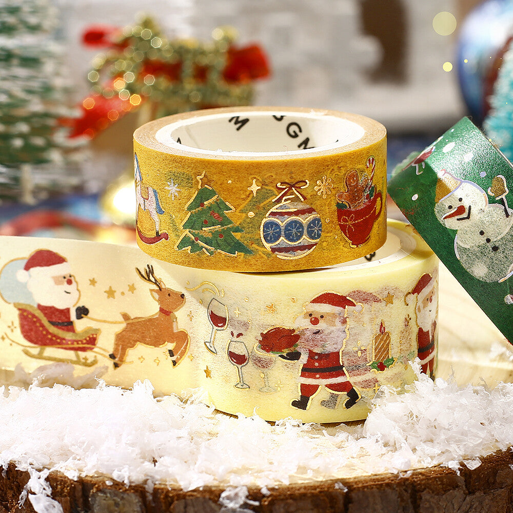 BGM - 20mm Washi Tape - Christmas Limited - Santa's Arrival