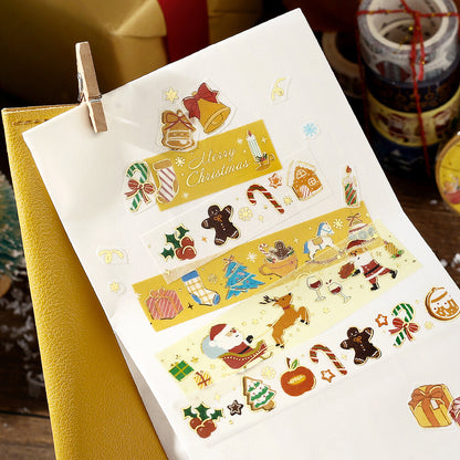 BGM - 20mm Washi Tape - Christmas Limited - Santa's Arrival