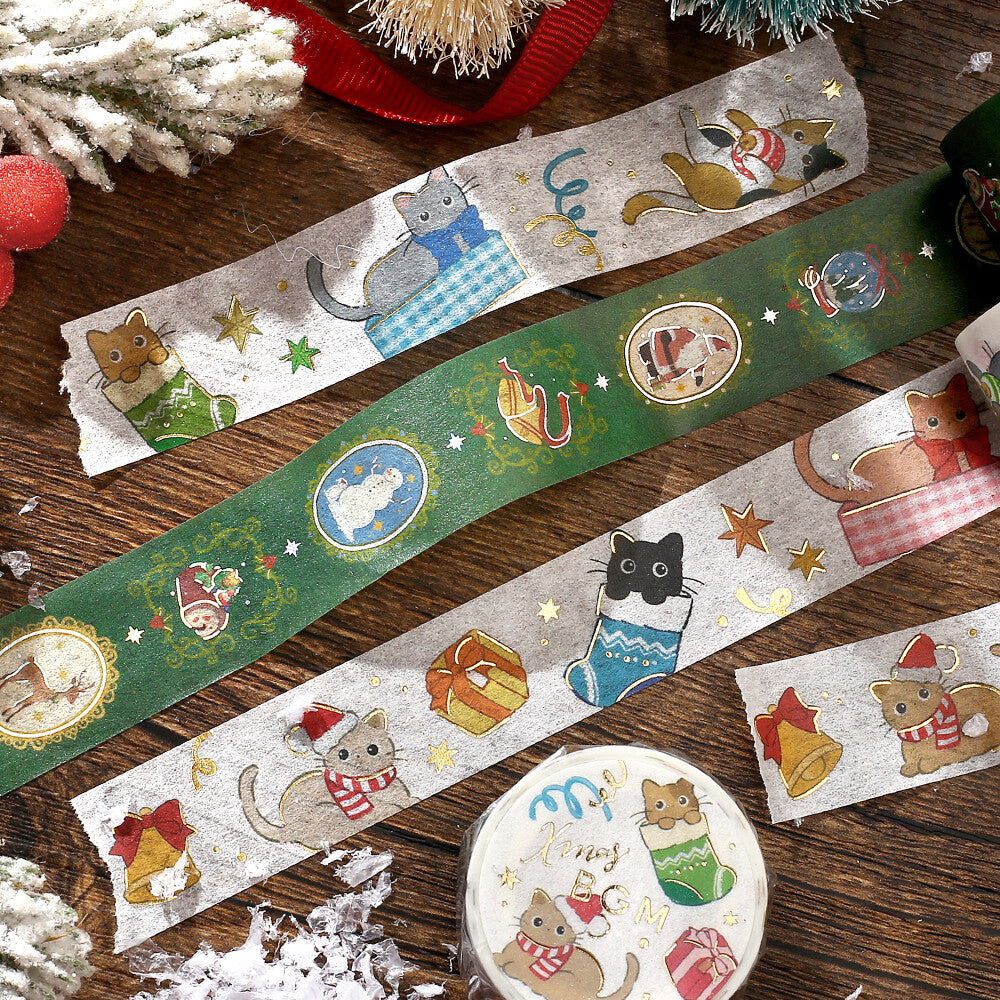 BGM - 20mm Washi Tape - Christmas Limited - Brooch