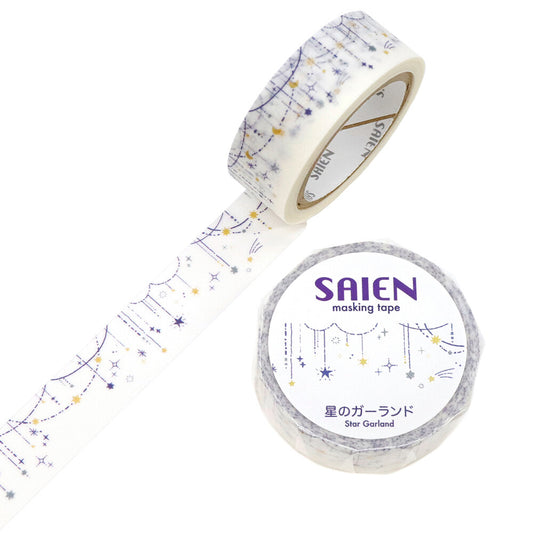 SAIEN - Washi Tape - Star Garland