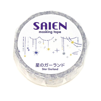 SAIEN - Washi Tape - Star Garland