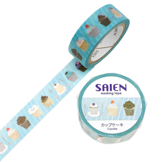 SAIEN - Washi Tape - Cupcake