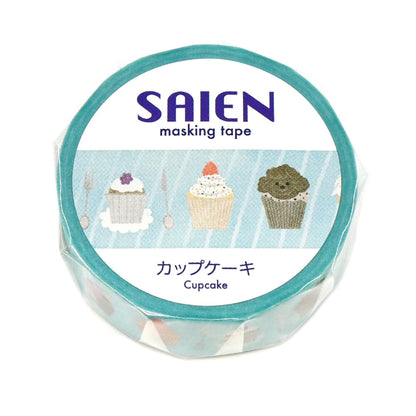 SAIEN - Washi Tape - Cupcake