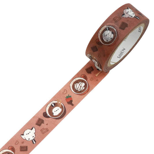 SAIEN - Washi Tape - Shima Enaga and Hot Chocolate