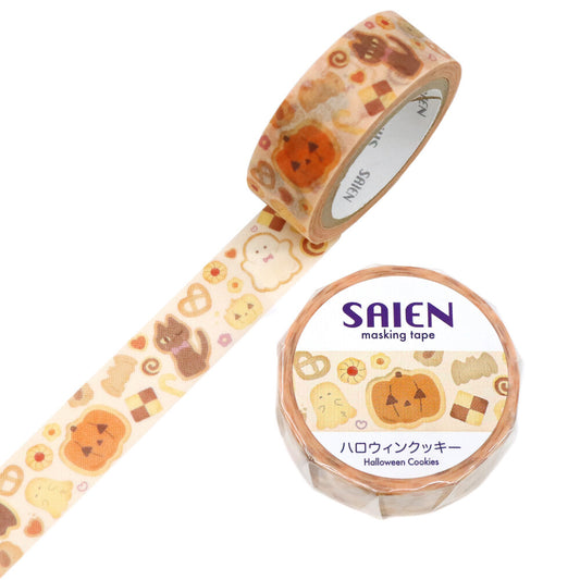 SAIEN - Washi Tape - Halloween Cookies