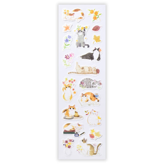 Autumn Limited Nekorobi Stickers - Dusty Autumn