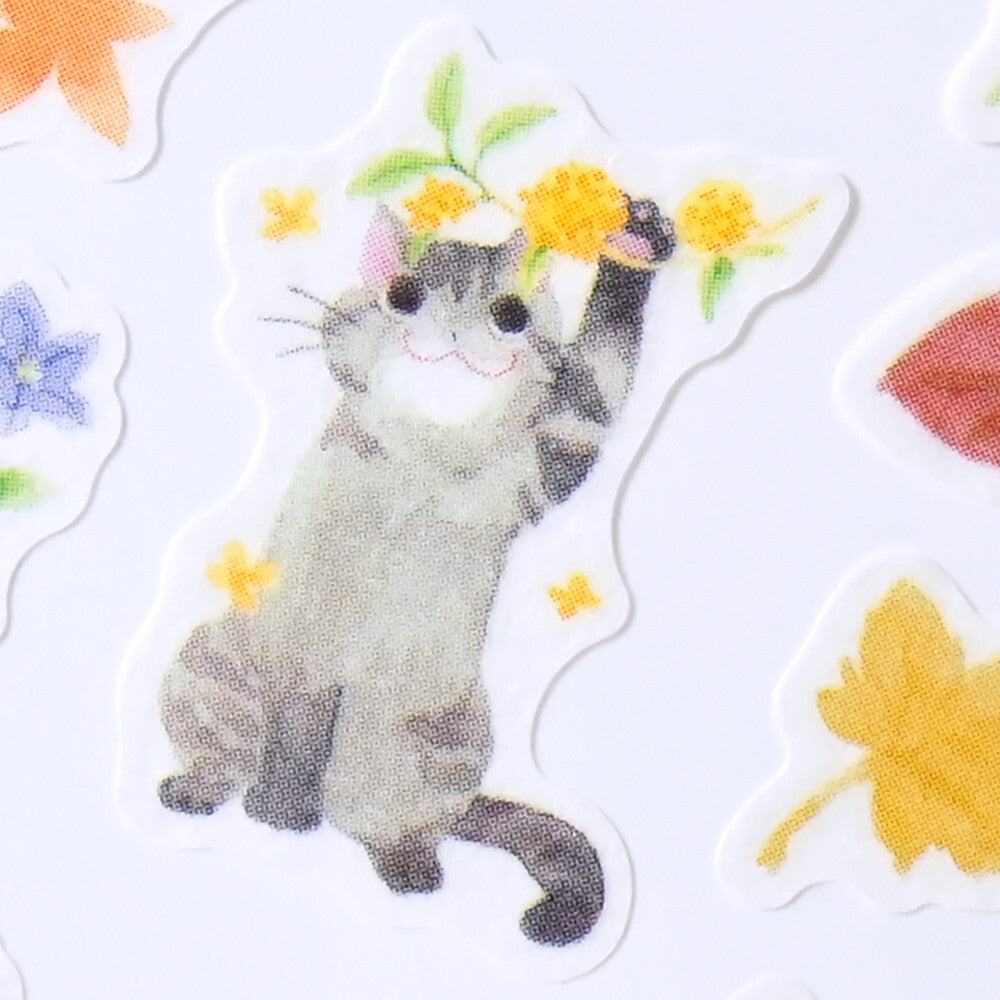 Autumn Limited Nekorobi Stickers - Dusty Autumn