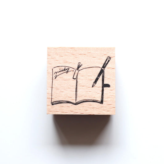 Forme - Rubber Stamp - Techo Journal and Pen