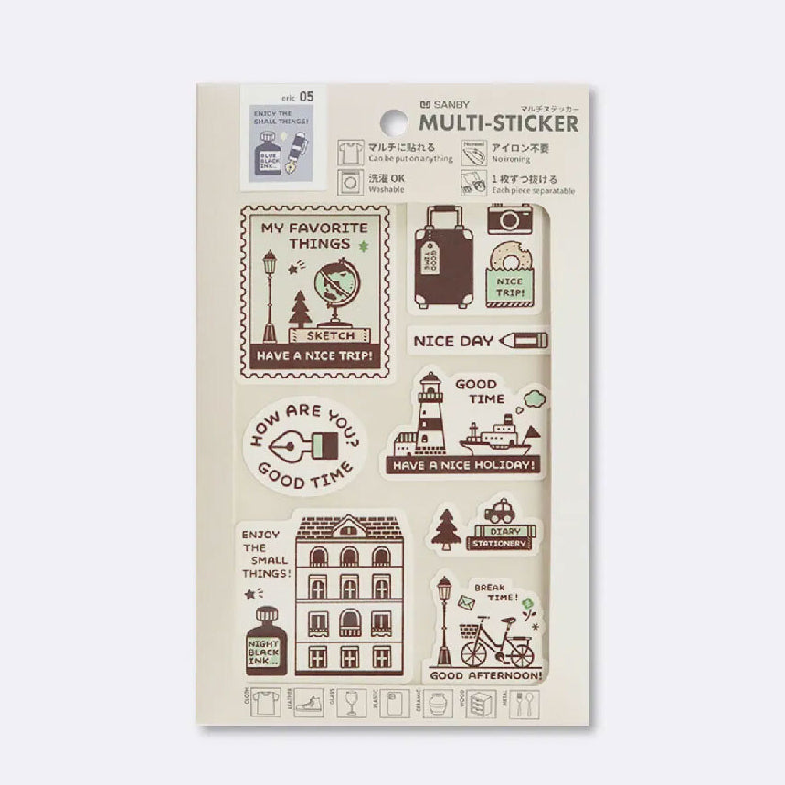 Sanby x Eric - Multi-Stickers - Have Fun!