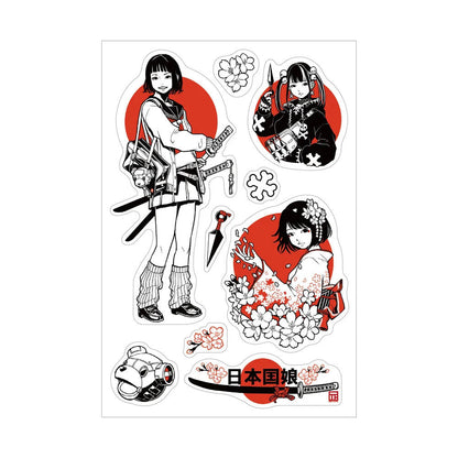 Sanby x Terry's Factory - Multi-Stickers - Japan Girl 1