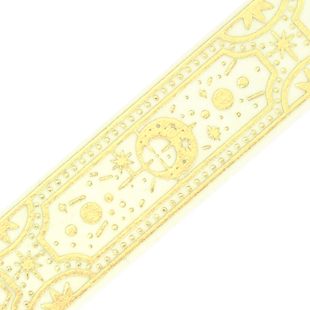 BGM Washi Tape - Stellar Grimoire / Star Spellbook - Light (White)