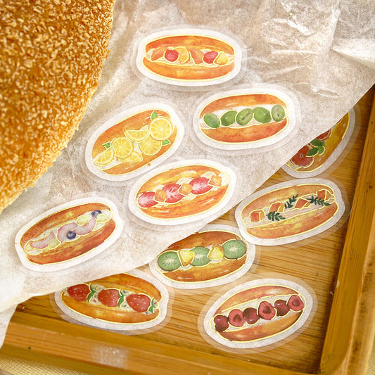 BGM Ippai Flake Stickers - Vol 4 - Lots of Cream Buns!