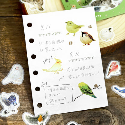 BGM Ippai Flake Stickers - Vol 4 - Full of Birds!