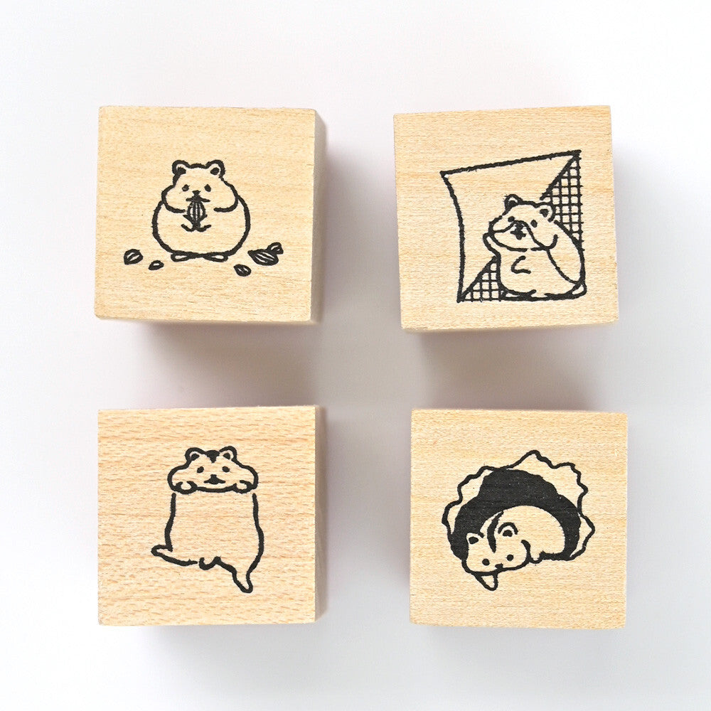 NB Co. Ltd. - Rubber Stamp Set - Mischief in the Margins - Hamsters