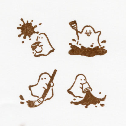 NB Co. Ltd. - Rubber Stamp Set - Mischief in the Margins - Ghosts