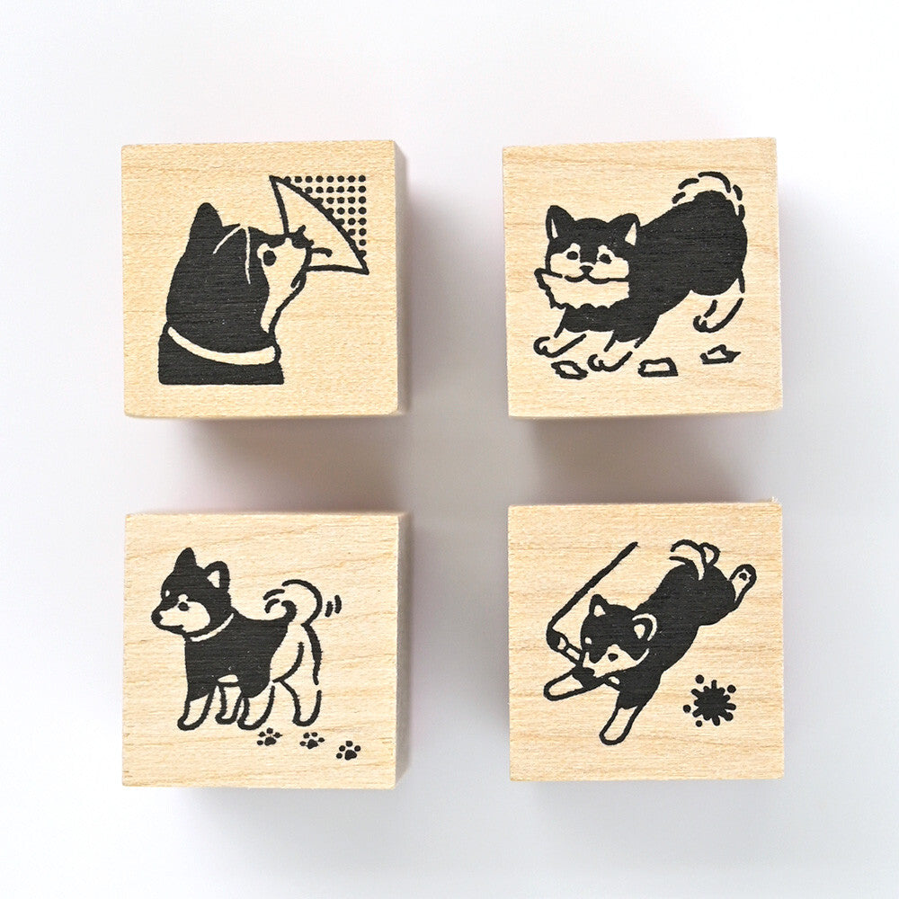 NB Co. Ltd. - Rubber Stamp Set - Mischief in the Margins - Dogs