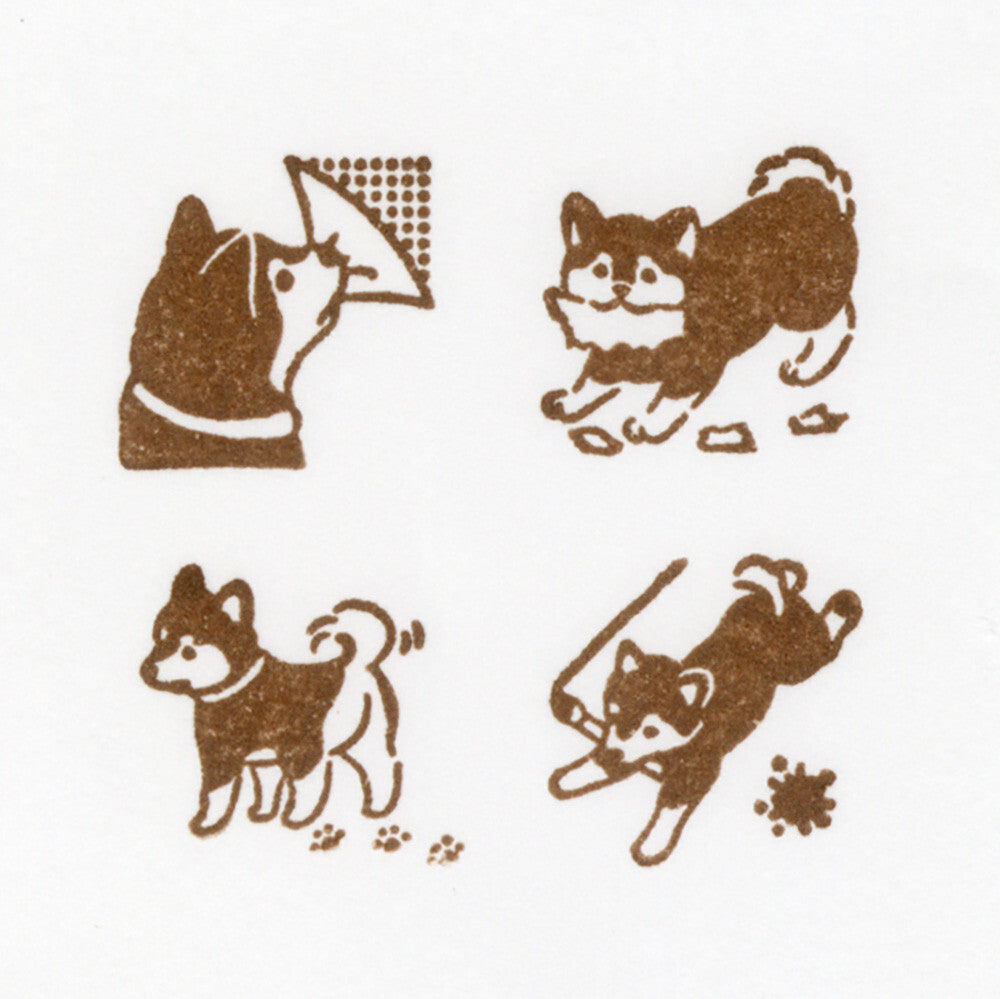 NB Co. Ltd. - Rubber Stamp Set - Mischief in the Margins - Dogs