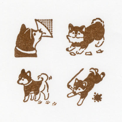 NB Co. Ltd. - Rubber Stamp Set - Mischief in the Margins - Dogs