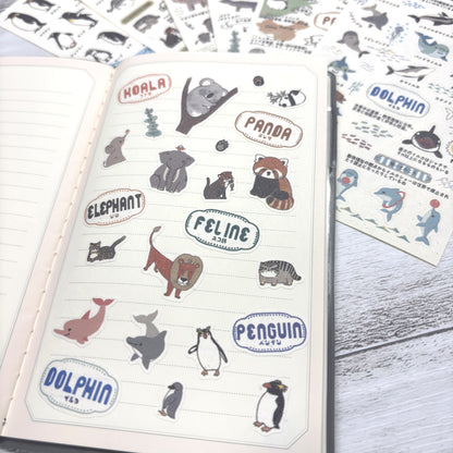 SEAL-DO Shinzi Katoh - Banana Paper Stickers - Endangered Species - Koala