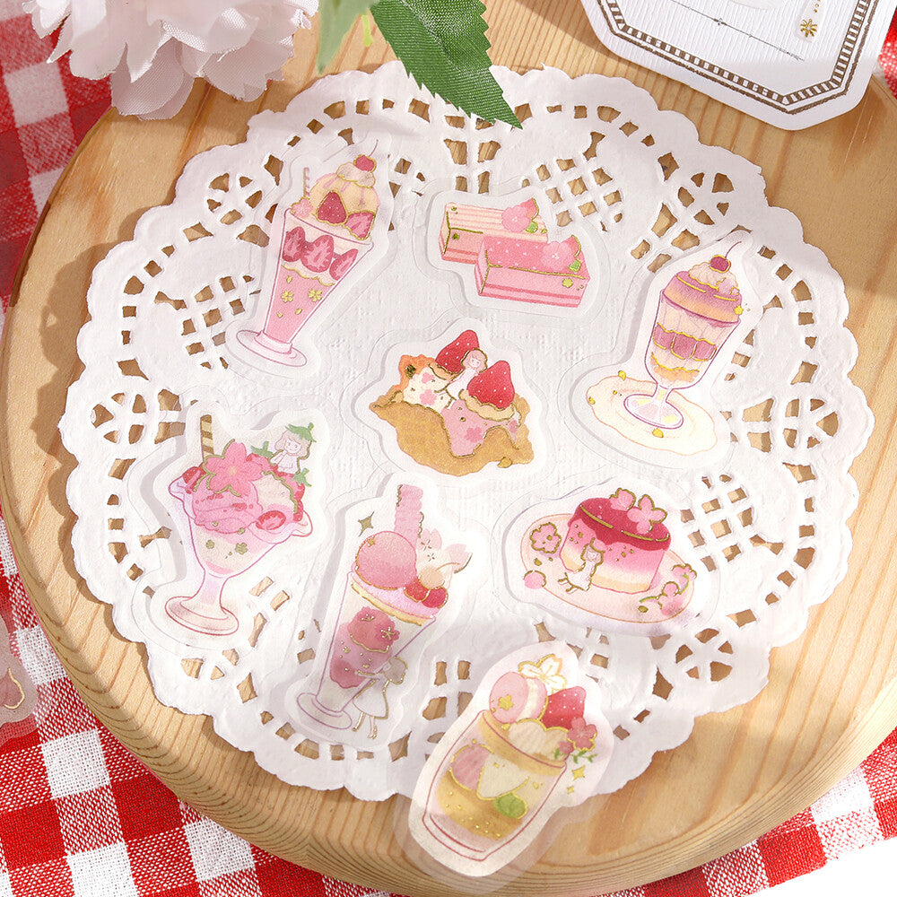 BGM - Flake Stickers - Sakura Limited - Sakura Sweets
