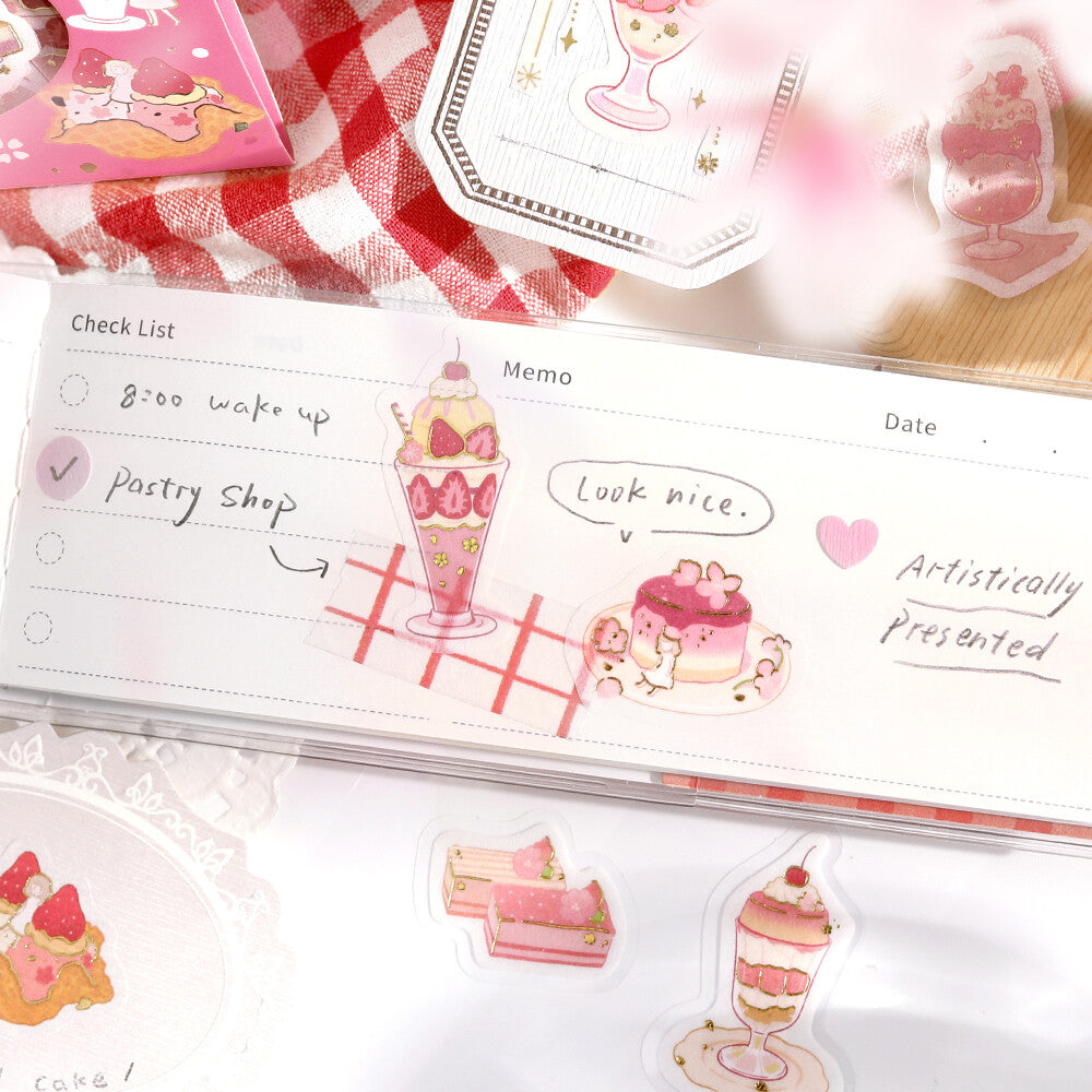BGM - Flake Stickers - Sakura Limited - Sakura Sweets