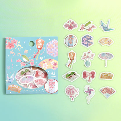 BGM - Flake Stickers - Sakura Limited - Spring Decoration