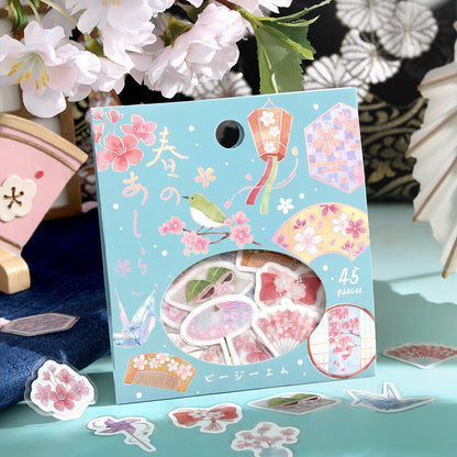 BGM - Flake Stickers - Sakura Limited - Spring Decoration