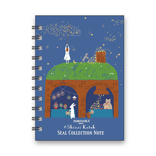 SEAL-DO Shinzi Katoh - Sticker Collection Notebook - Lamp Shop