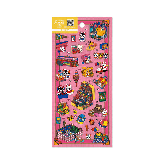 CREATORS CIRCUS x Kyoko Nakamura - Transparent Stickers