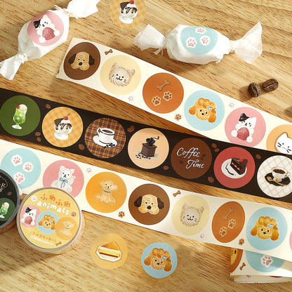 BGM - Round Sticker Roll - Cafe a la Mode