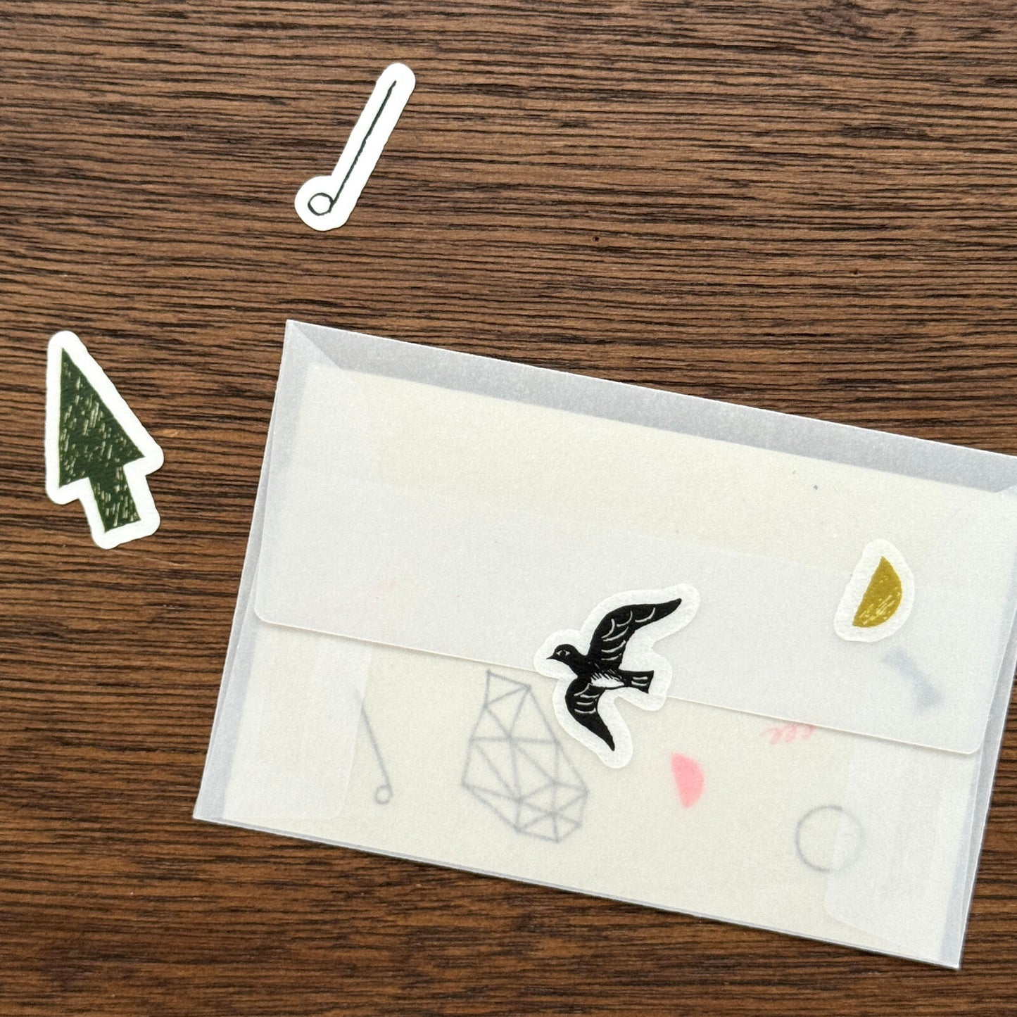 Nishi Shuku × mizushima - Small Letter Set - In the Night