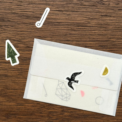 Nishi Shuku × mizushima - Small Letter Set - In the Night