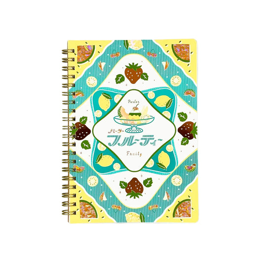 Notebook with dessert-themed cover