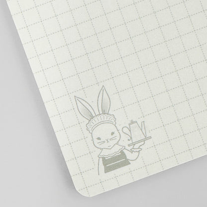 OB1TOY x ROKKAKU - Foil-Stamped B6 Spiral Notebook - Parlor Moonlight